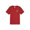Puma X One Piece Logo Print Crew Neck T-Shirt Men Tops Red 624665-24