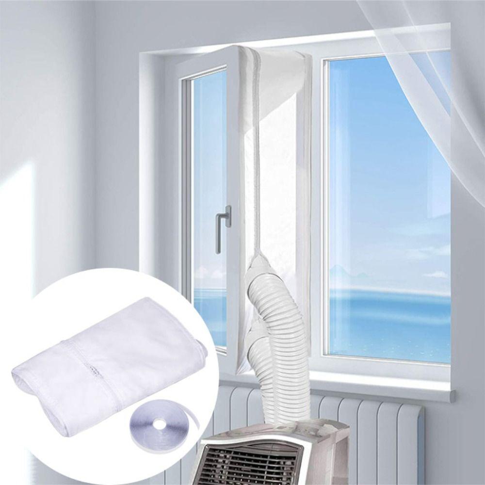 Flexible Cloth Window Seal With Zip Flexible Cloth Sealing Plate AC Window Seal Tumbler Dryer