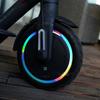 7 цветов Светоотражающая наклейка Mijia для улицы Xiaomi M365 Pro Защитные детали для ступиц колес самоката