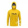 HUK Mens Quick Dry Fishing Hoodie With Face Cover UPF Lightweight Wear