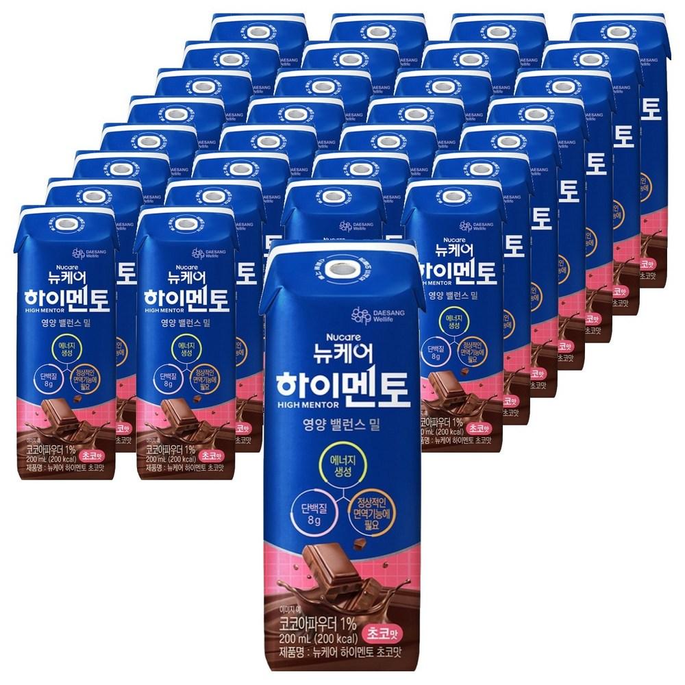 New Care High Mentor Chocolate Flavor 200ml 48 pcs Ingredients: may be subject to change at the manufacturer’s discretion. | 200ml 48 pcs