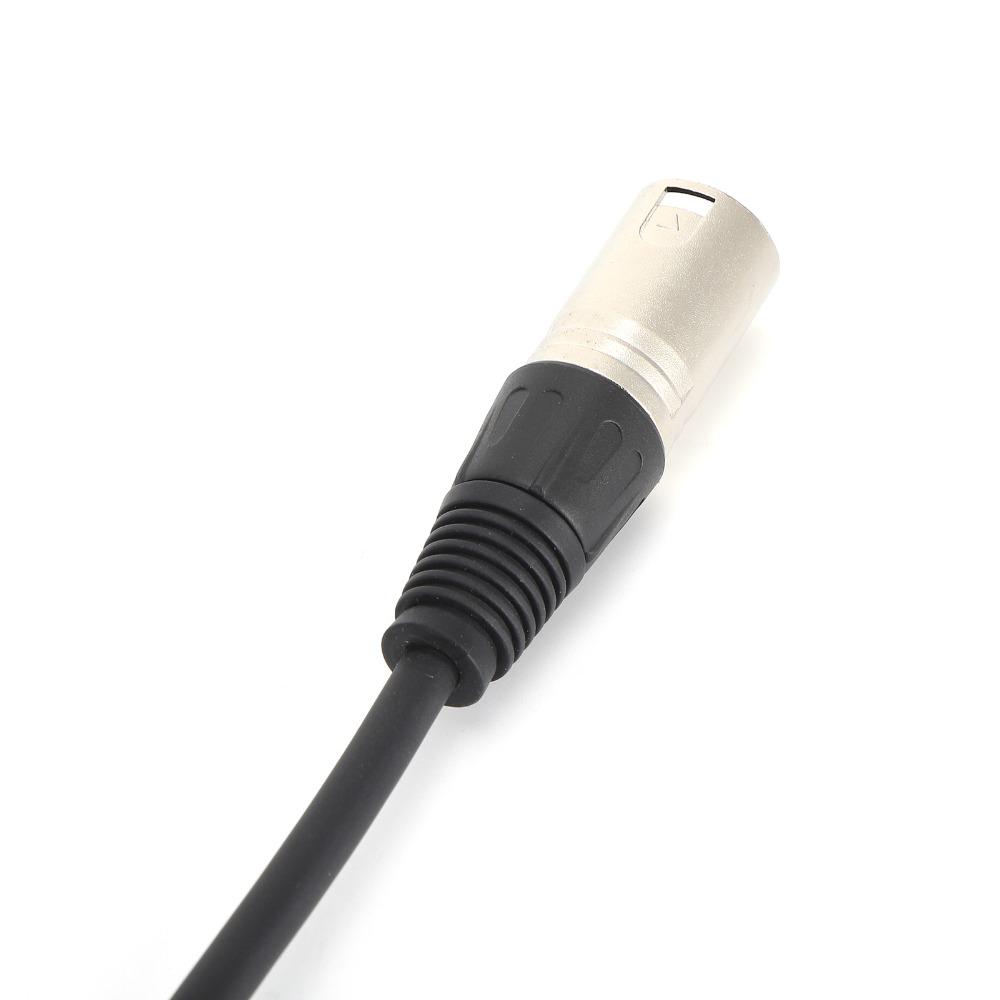 3PIN XLR Male to 1/4 Inch Male 6.35mm XLR Male to TRS Jack Microphone Line Stage Setup