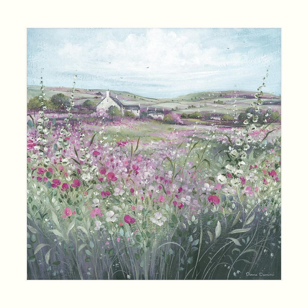 Картина на холсте в рамке «Воспоминания о весне» Дианы Демирчи