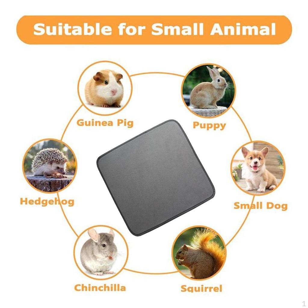 Dogs Washable Pee Pad Absorbent Crate Mat for Guinea Pig Cage Breathable Comfortable Lightweight