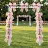 Romantic Bows for Easter Decorations Tulle Bow Christmas Tree Decoration, Pre-tied Gauze Mesh Decorative Xmas Tree, Wreath, Garland, Cabinet,