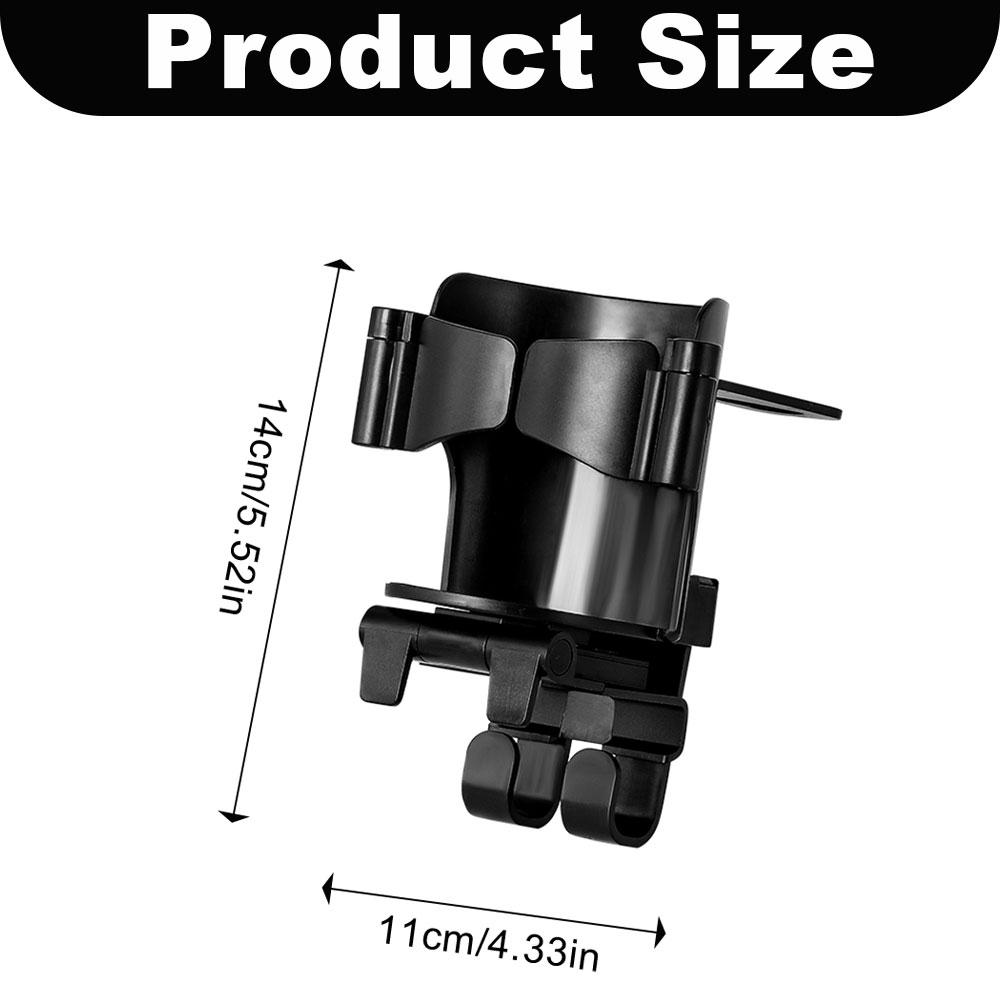 Подстаканник для автокресла Крючок многофункциональный на спинку автокресла Задний креативный держатель для стакана с водой Держатель для мобильного телефона в автомобиль Автоаксессуары