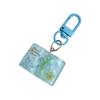 Cartoon Butterfly Flower Book Pendant Keychain Cute Resin Charm For Keys Bags Gift Decorative Accessory