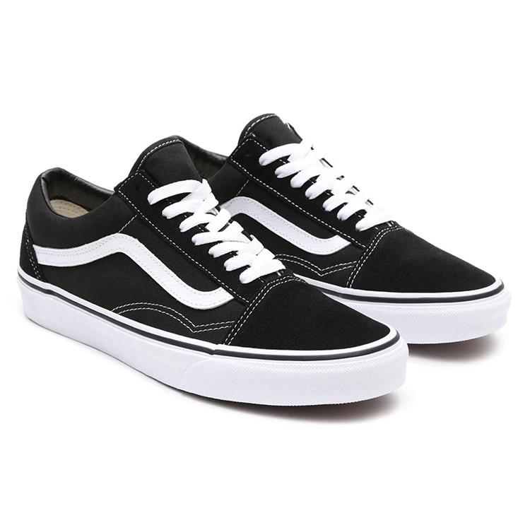 Vans Old Skool Широкие 'Черный Белый' VN0000T8BMX