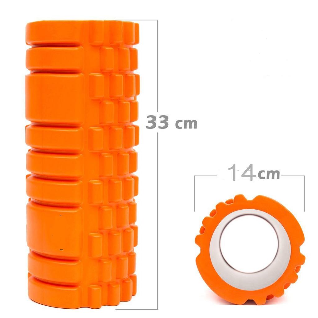 LITEC Yoga Foam Roller, Length: 33cm x Diameter: 14cm, MN128