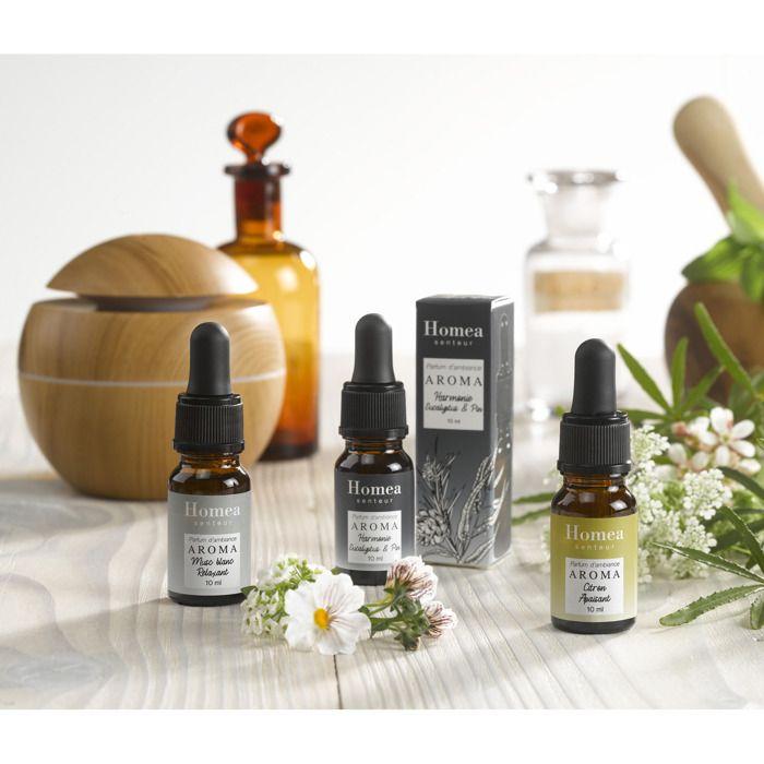Huile parfumée d'ambiance Aroma Citron apaisant – flacon verre 10 ml