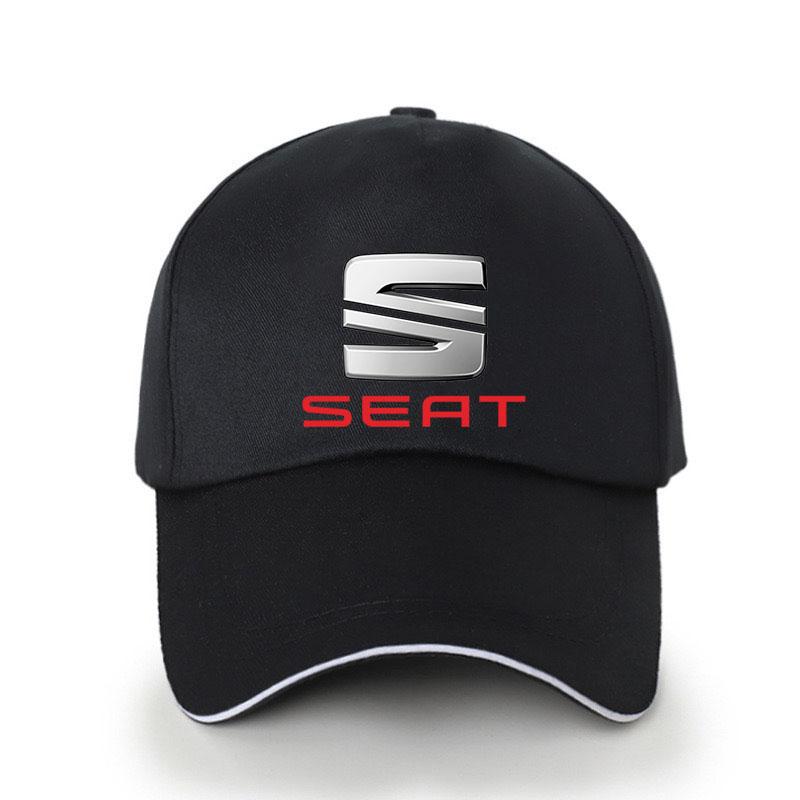 djbf10 Baseball Caps Outdoor Sun Fishing Hats Shade Caps Racing Car Cap For Seat Leon 5f Ibiza 6l 6j Leon 1p Cushion Altea Accessories