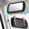 Car Cosmetic Mirror Interior Sun Visor Clip-on Make Up Glasses Universal Male Female Portable Vanity Mirror
