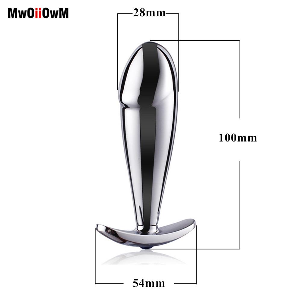 MwOiiOwM Metal Anal Butt Plug Anal Massage Dilator Prostate Massage Outdoor Wear Sex Toys For Women Female