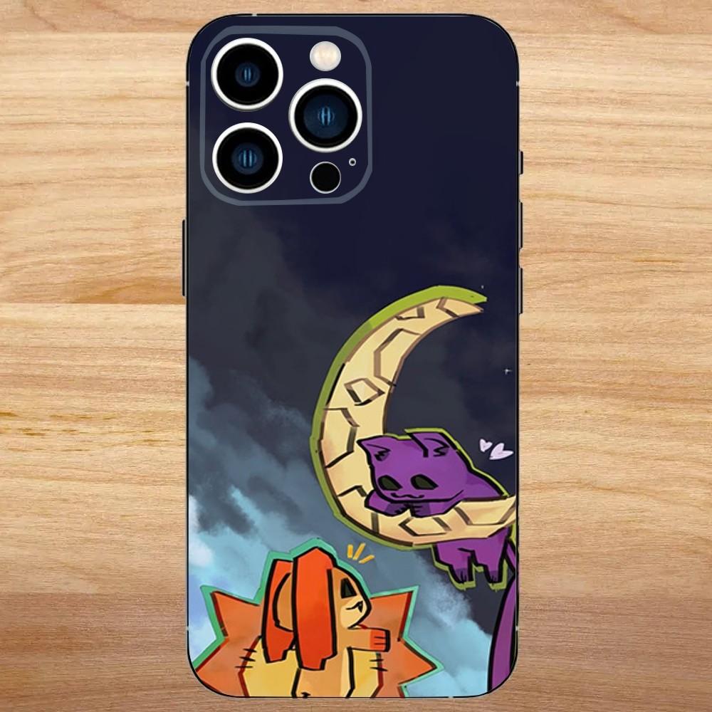 Catnap and Dogday Phone Case For iPhone 16,15,14,13,12,11,Mini,Pro,SE,MAX White Matte Shockproof Cover