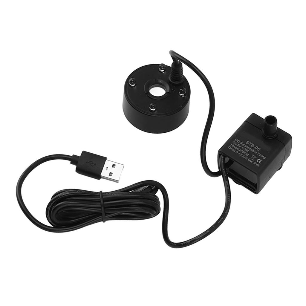 Mist Maker USB Fog Maker with Pump LED Colorful Lighting Fountain Atomizer Humidifier 5V Fog