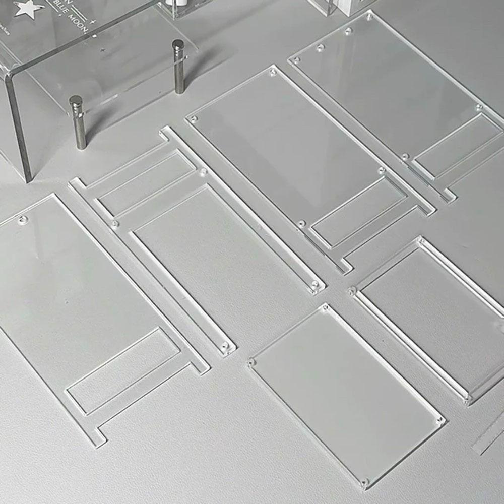 Free Standing HD Photocard Holder 3 Inch Card Desktop Small Card Album Desktop Show Case