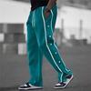 Men's Button Casual Pants Urban Retro Men's Comfortable Fashion Fashion Casual Pants With Cuffs
