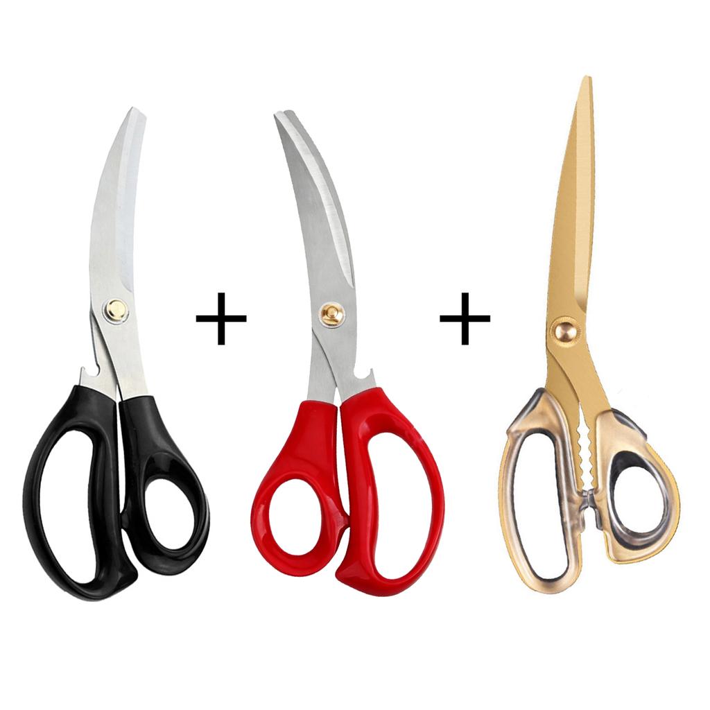 TUPI Stainless Steel Grill Shear Multifunctional Barbecue Scissors Food Vegetable Meat ScissorPeferct for BBQ Camping5