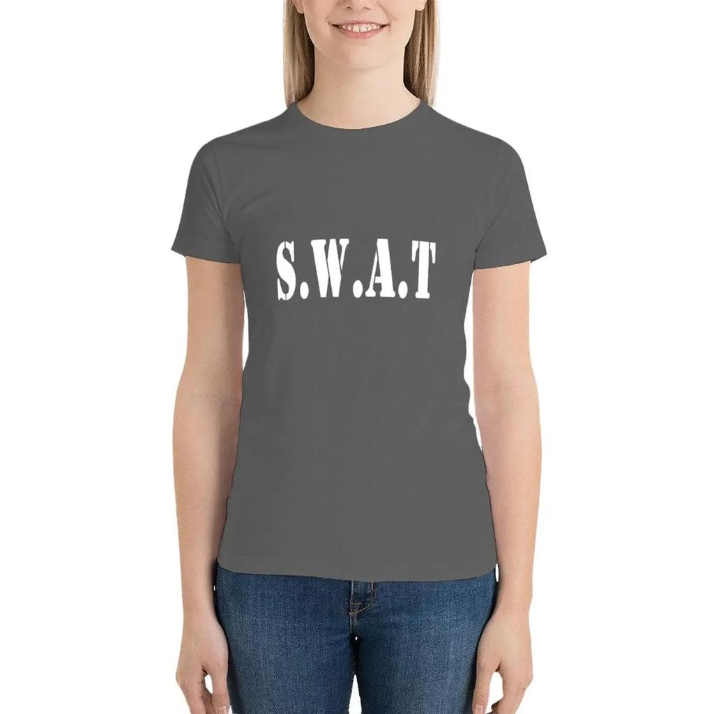 SWAT T-Shirt hippie clothes lady clothes female anime clothes new edition t shirts for Women