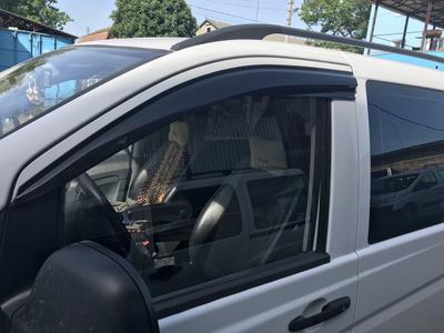 Ветровики (2 шт, Sunplex Sport) для Mercedes Vito W639 2004-2014 гг