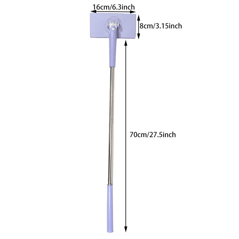 Автоматическая швабра для лица, швабра, автоматическая замена бумажного полотенца, портативная мини-швабра для французского окна и швабра для удаления пыли - не включая тряпку для швабры