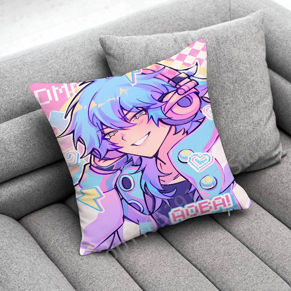 D-Dramatical M-Murder Аоба Серагаки Наволочка для декоративной подушки 55x55см 30x30см 50x50см 45x45см 40x40см Квадратная наволочка для подушки на стул