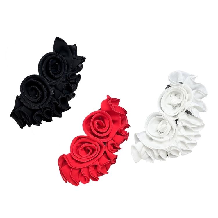 Polyester Flower Embroidery Patches Unique Stylish Handmade Apparels Patches for Clothing Upgrades