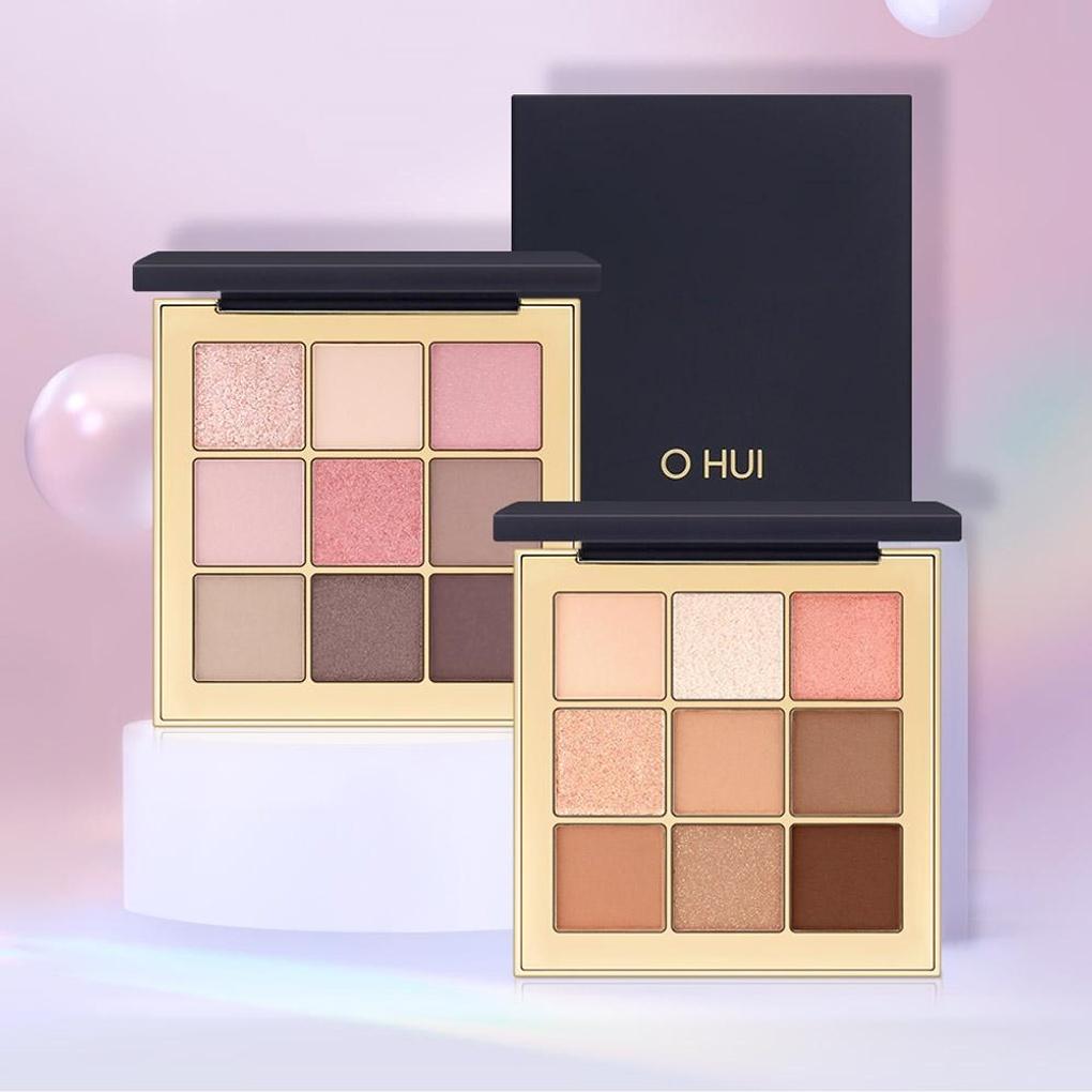 Ohui Real Color Eyeshadow Palette 5.4g / 9 Color Blending Shadow