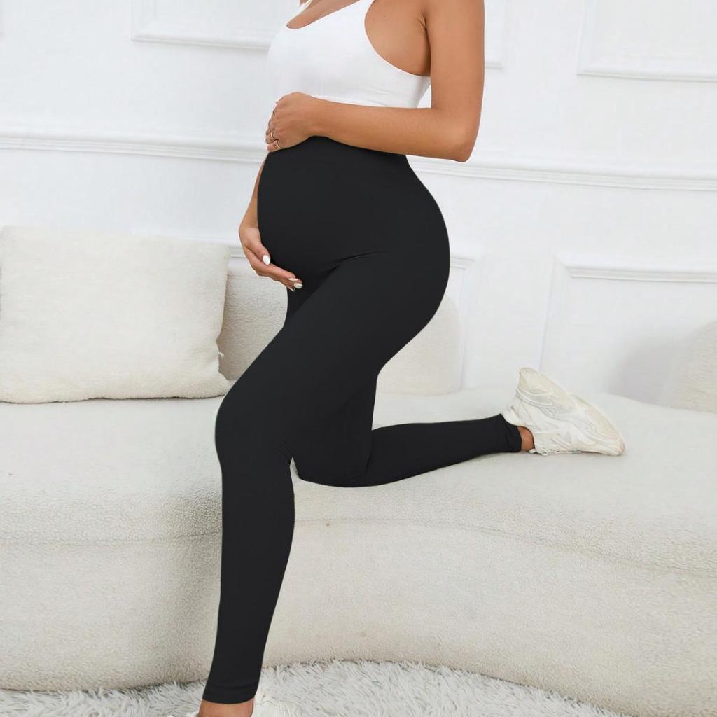 Леггинсы для йоги для беременных с высокой эластичностью - Дышащие Быстросохнущие для осени/зимы