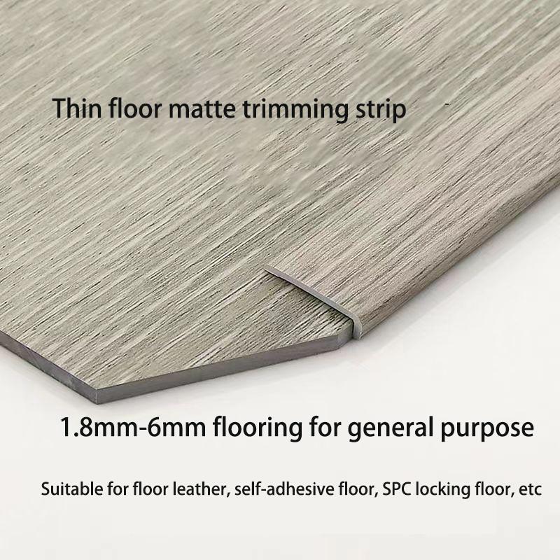 270 см L-образная угловая обвязочная лента для края пола, обвязочная лента для края пола из каменного пластика SPC, защита украшения