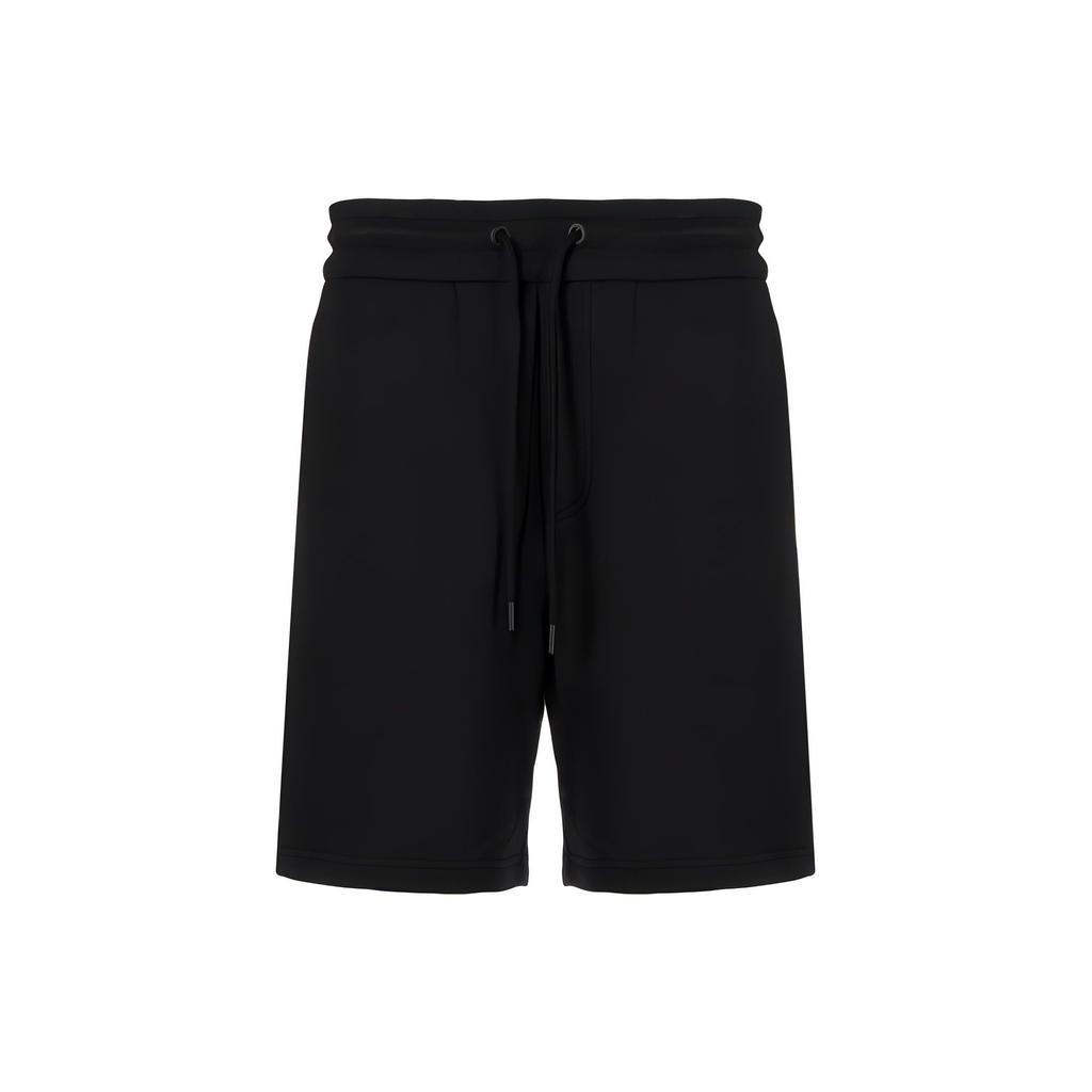 Calvin Klein Шорты прямого кроя с эластичной резинкой и боковым принтом, мужские шорты черного цвета J30J317377BEH