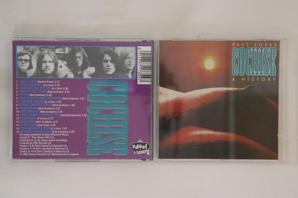 CD COCHISE - Прошлые Любви (История) EDCD354 EDSEL 1992 Великобритания Рок Б/у