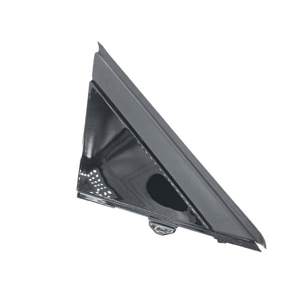 Автомобильная левая и правая дверь, зеркальный чехол с флагом, глянцевый черный 1SH17KX7AA для FIAT 12-17