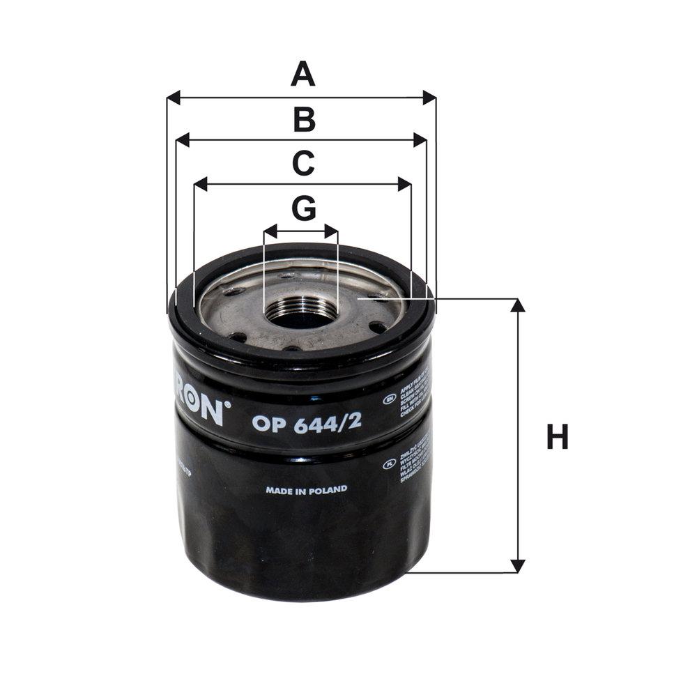 Oil Filter Fiat Freemont 11> 2.4