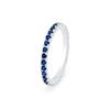 RAINDROP JEWELRY Raindrop Navy 2MM Brilliant Eternity Ring [S925]