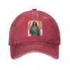 Ретро Бейсболки Snoop Dogg Иисус для Унисекс Женщин Потертая Стирка Snapback Кепка Рэпер Кепки Шляпа для Активного Отдыха на Открытом Воздухе