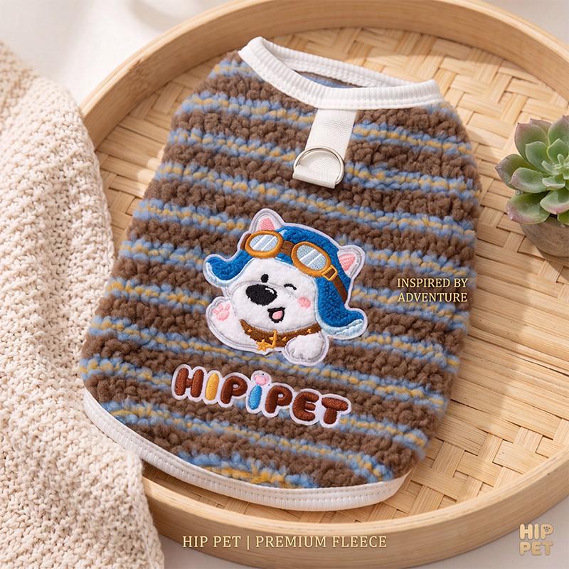 Cat Dog Warm Fleece Vest Cute Koala Patch Two Legs Pet Clothes Kitten Puppy