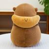 Backpack Baked Capybara Stuffed Toy Cuddly Sleeping Doll Children Birthday Gift