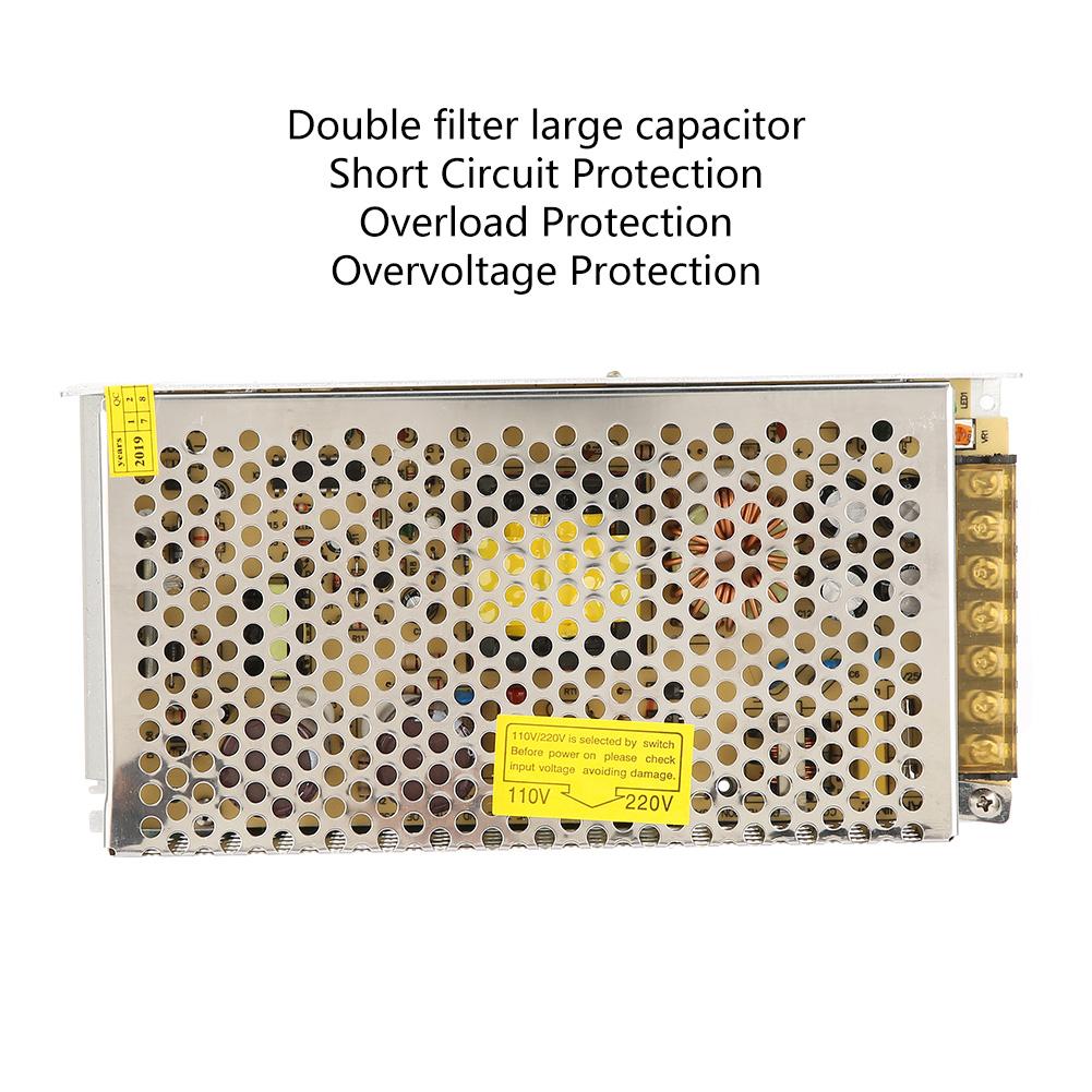 110V-220V AC 24V/5A Импульсный источник питания Драйвер Адаптер Преобразователь напряжения 120W