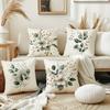 Floral Leaf Pattern Printing Pillowcase Modern Minimalist Home Bedroom Room Decoration Living Room Sofa Cushion Cover