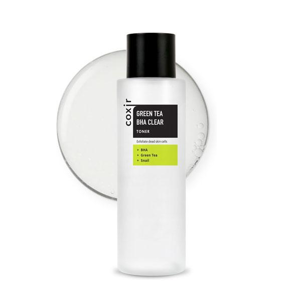 Coxir Зеленый чай BHA прозрачный тоник 150 мл