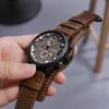 Мужские кварцевые часы с большим циферблатом и датой