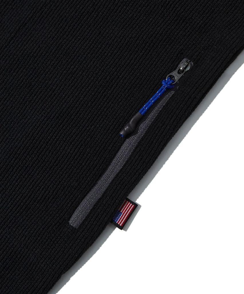 MADDEN [2 Colors] Funny Waffle Half Zip-Up