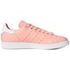Adidas Оригинальные кеды Stan Smith с нескользящей подошвой, низкие, для скейтбординга, кораллово-розовые в горошек, женские кроссовки B41623