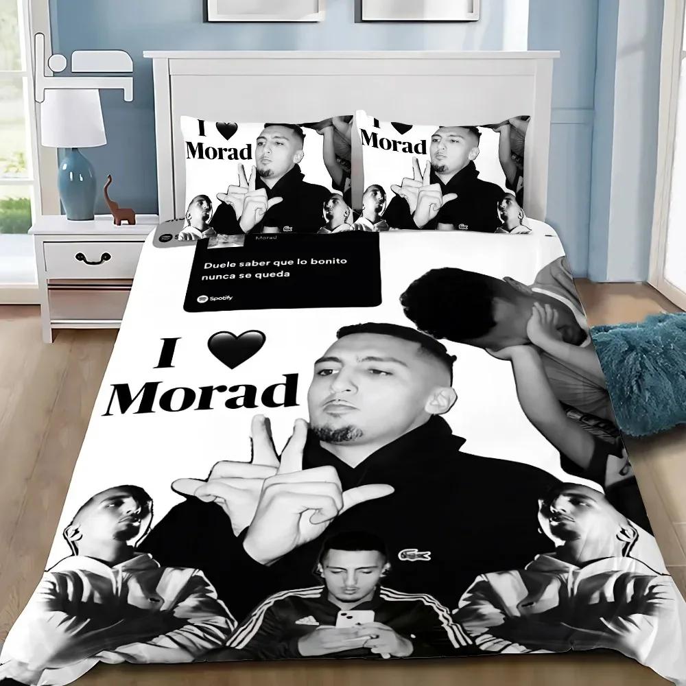 Hot singer M-Morad Bedding Set Duvet Cover Soft Printed Bed Set With Pillowcase Bed Single Double Queen Super King Size