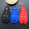 Силиконовый чехол-брелок ZAD для Jeep Grand Cherokee Compass Patriot для Fiat Chrysler 300 для Dodge JCUV Ddart Автостайлинг