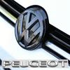DOG1 Автомобиль Логотип VW Декоративные Аксессуары для Передней Решетки Багажника Для VW Golf Tiguan T-Roc Polo Passat ID.4 T-Cross ID.3 Taigo ID.7 Atlas Beetle