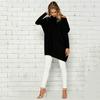 T Long Sleeves Shirt Women Clothing Solid Color Round Neck Breathable Fashion
