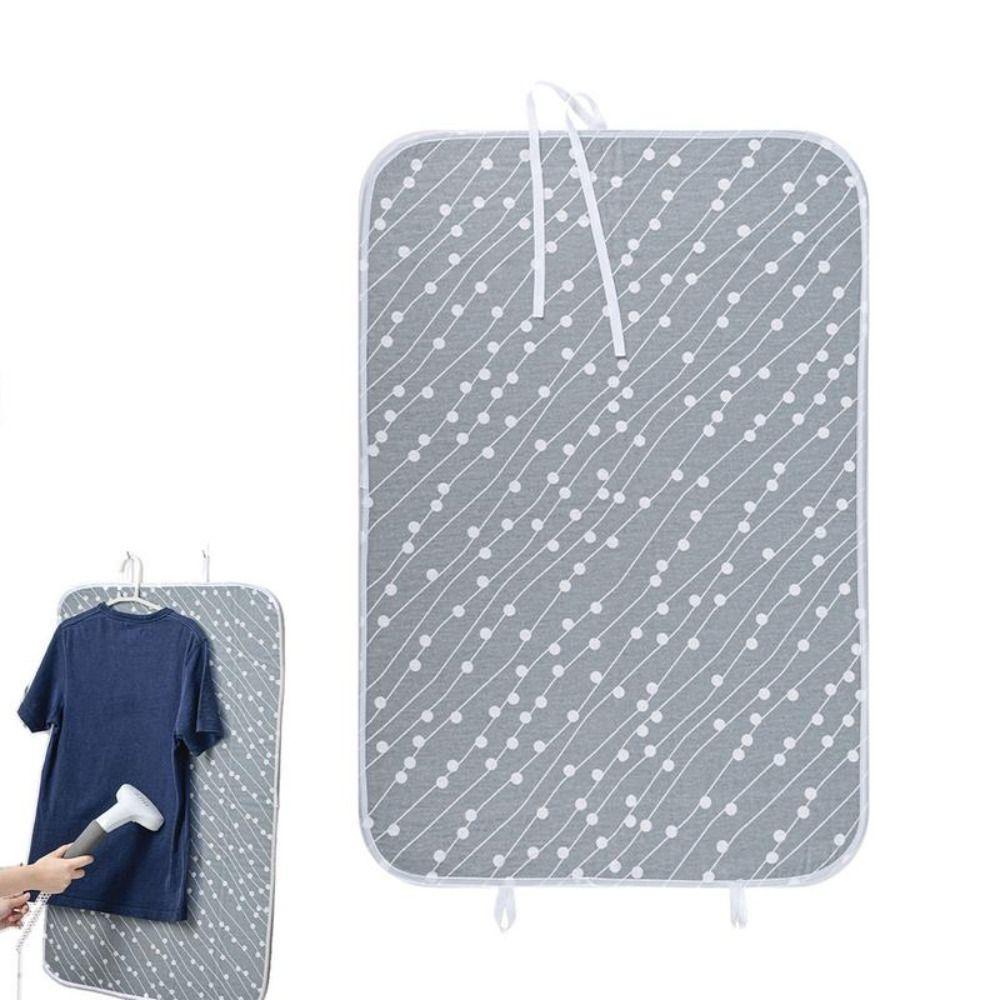 Protective Ironing Mat Hangable Ironing Board Foldable Ironing Pad Travel