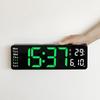 13-дюймовый светодиодный цифровой будильник, время, дата, температура, неделя, настенный электронный настенный дисплей